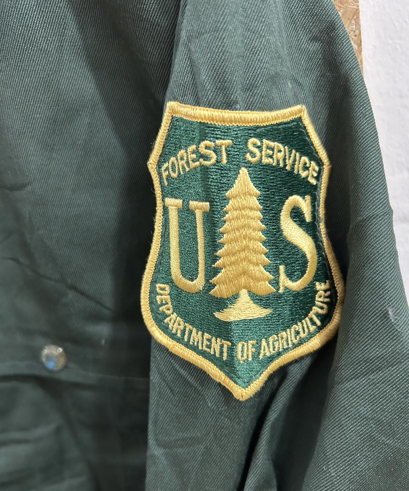Filson Forest Service DOA Cloth Cruiser 40 Medium Jacket Green Made In USA