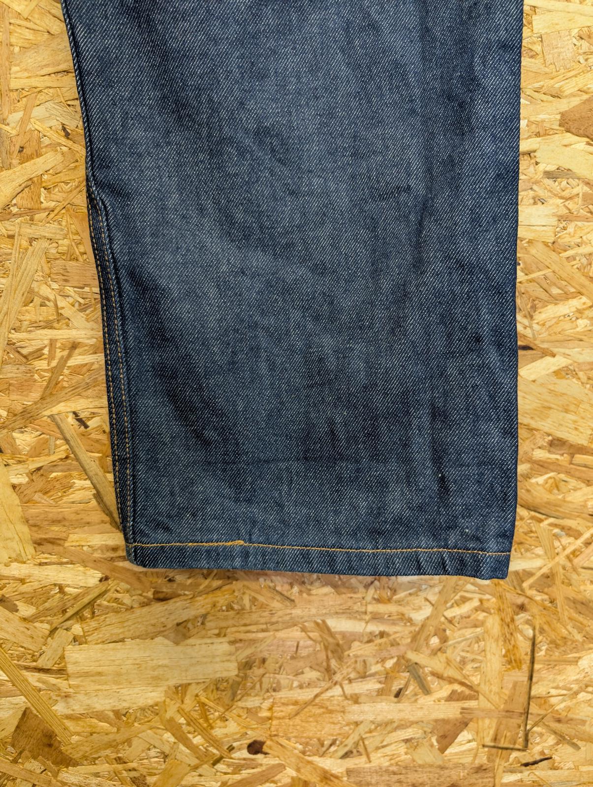 Levis 505 Jeans W40 L30 Made in USA Vintage 90s Rigid Blue Denim Straight Leg