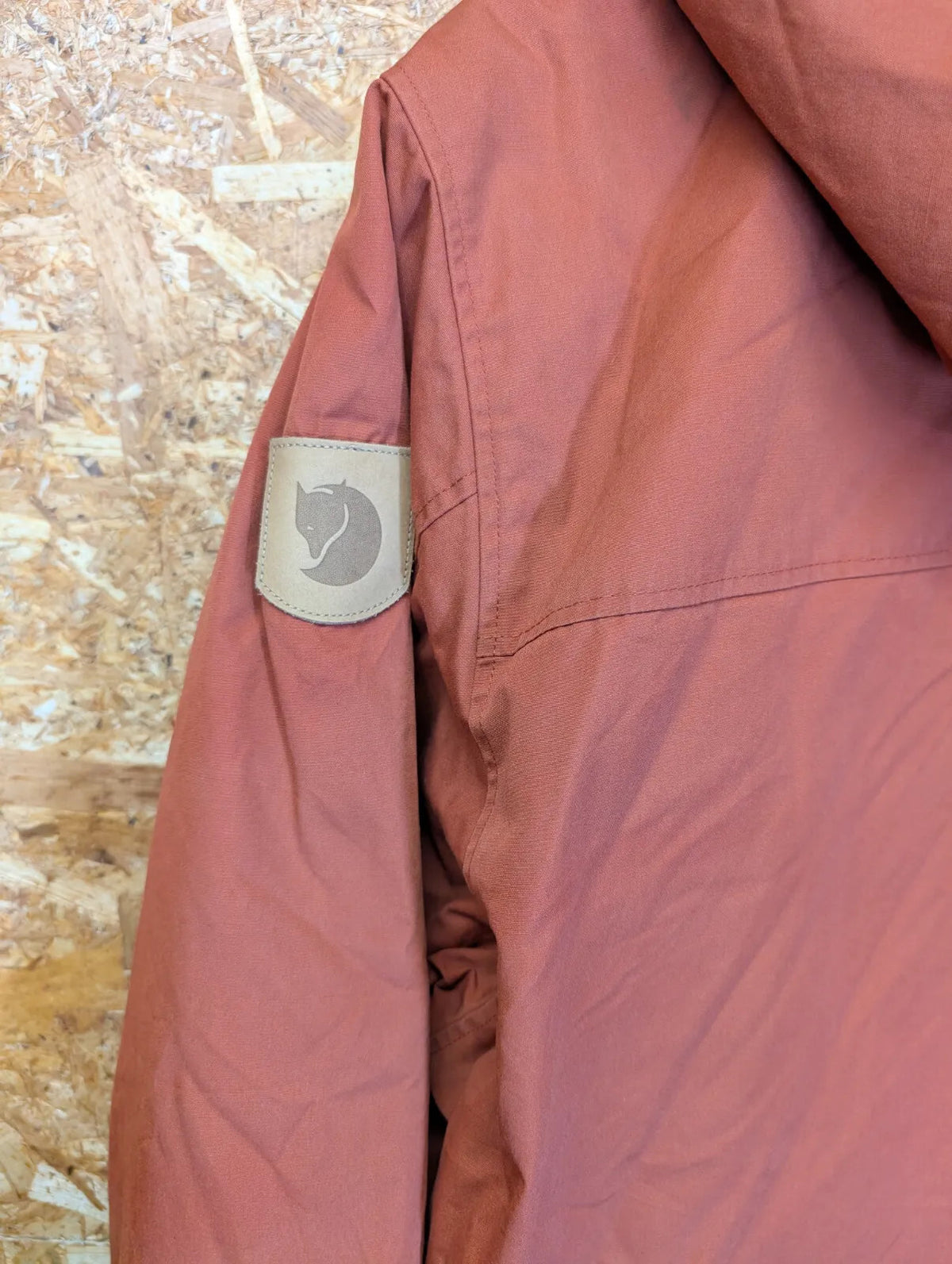 Fjallraven Greenland Winter Jacket Men XXL Rust Orange G1000 Fleece Lined Wax