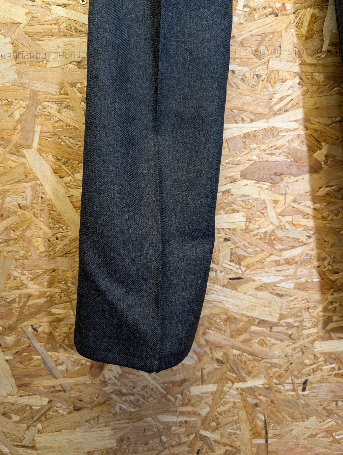 Vintage Wrangler Wrancher Bootcut Trousers W30 L32 Men Grey Stretch 82HK Zip NWT