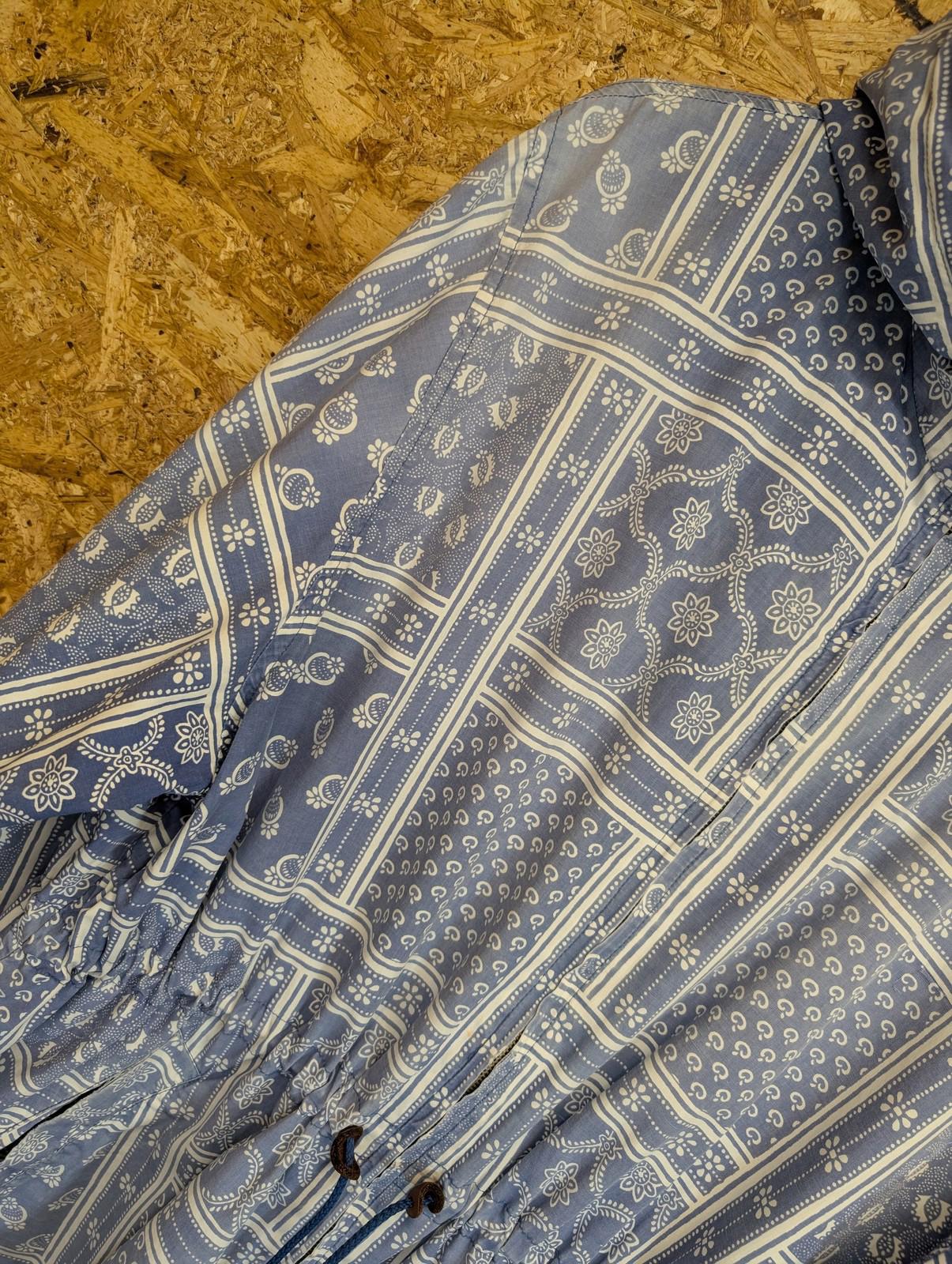 United Colours of Benetton Jacket XL-2XL 46 Men Aztec Hooded Cotton 90s Italy