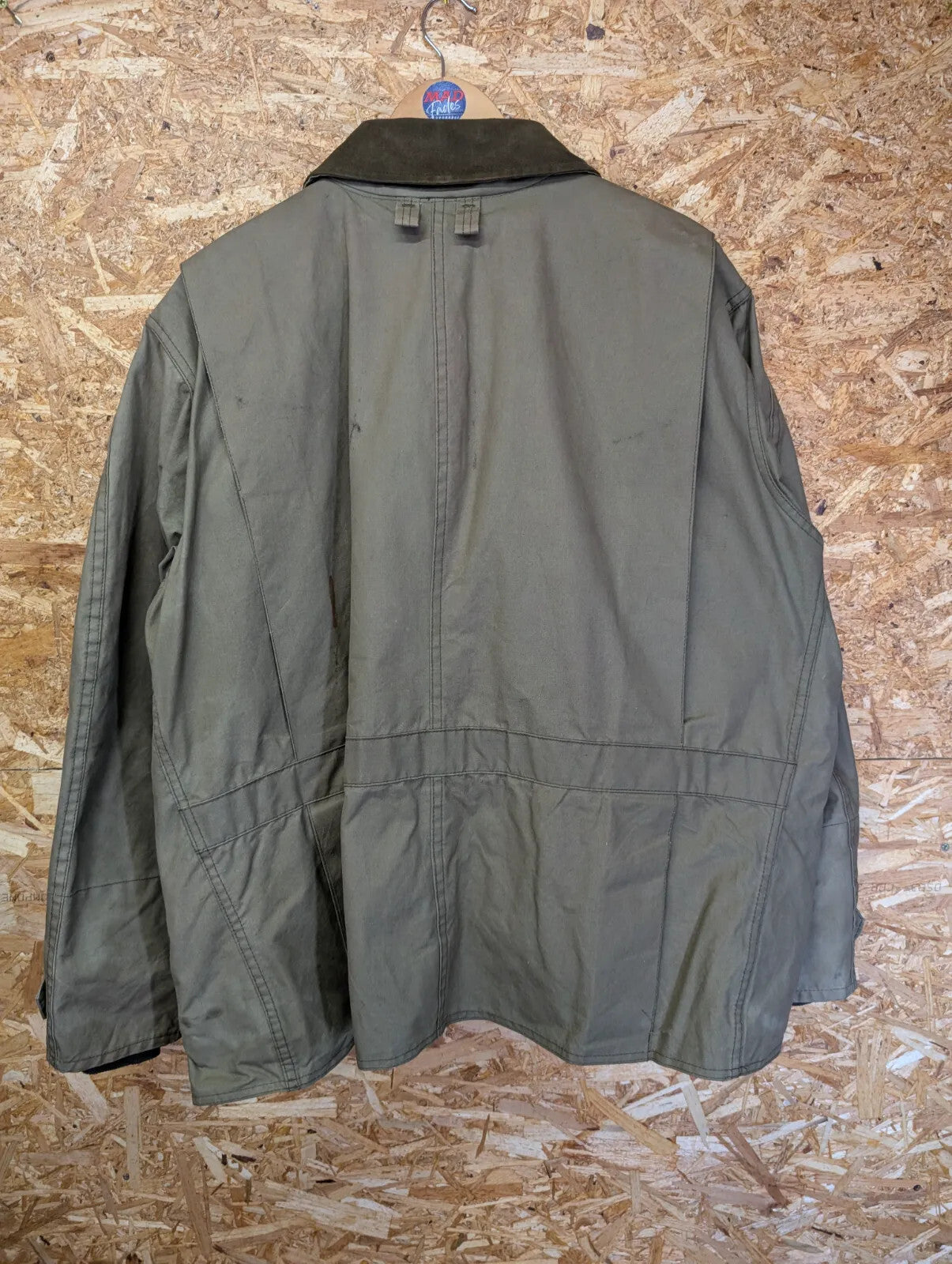 Filson Shelter Cloth Waterfowl Upland Coat Men XXL Khaki Green USA Style 435