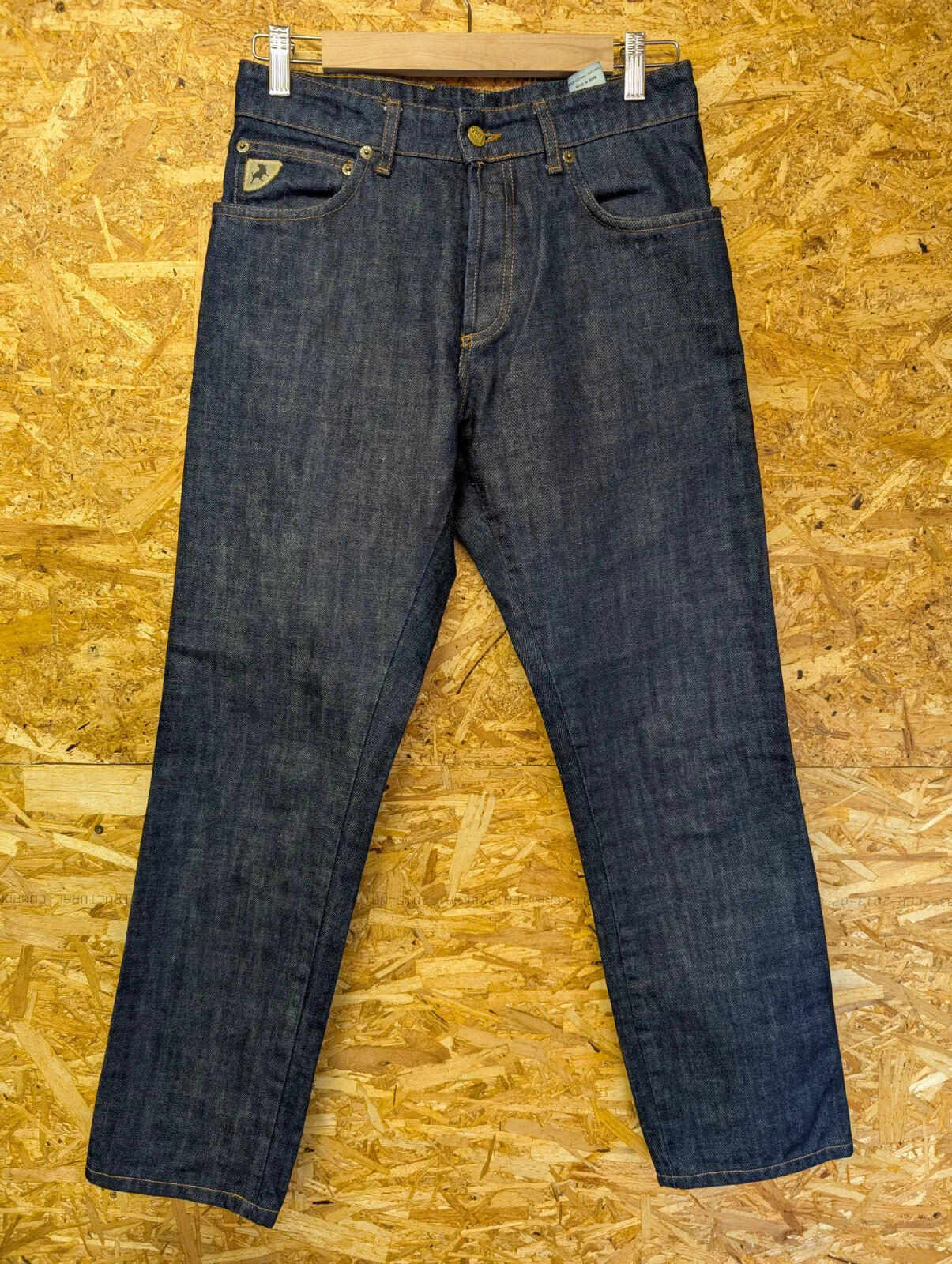 Lois 188 Terrace Jeans Men W30 L32 Dark Blue Denim Button Spain Mod 60s Retro