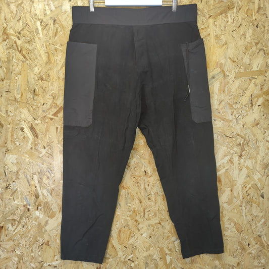 Damir Doma Silent Black Track Bottoms Casual Baggies Pants Joggers Large 36 38