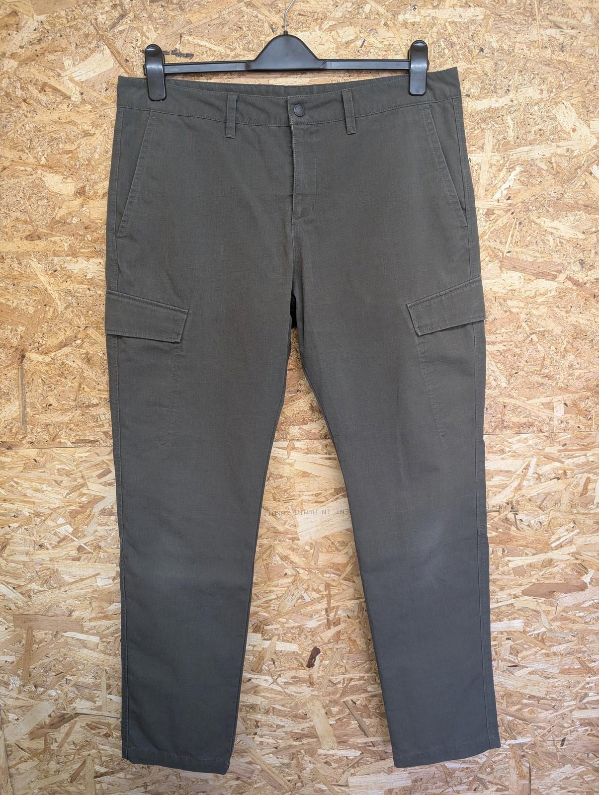 Jack Wolfskin Cargo Trousers W36 L33 Men Utility Ripstop Khaki Green Function 65