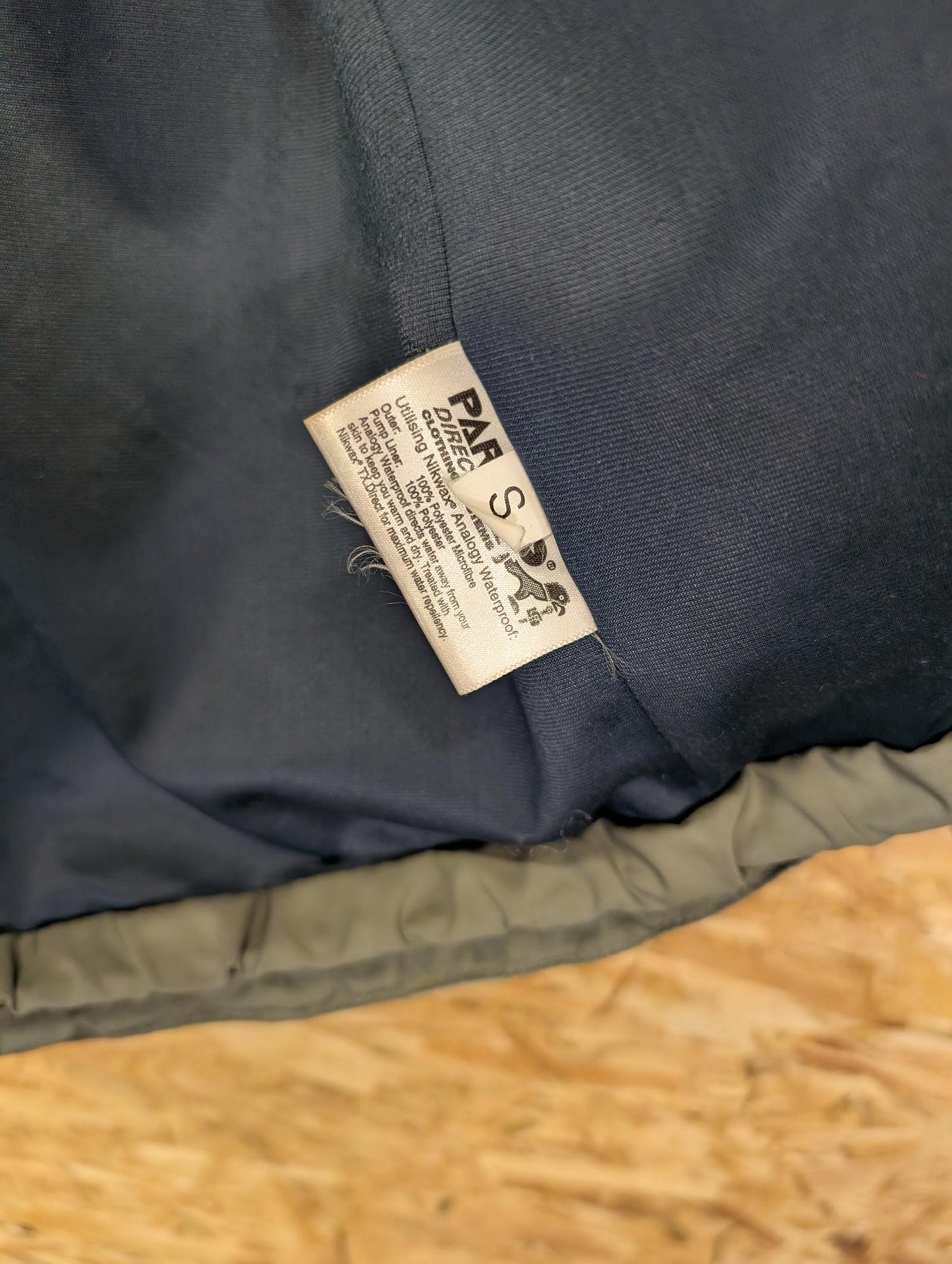 Paramo Small Coat Cascada Analogy Breathable Jacket Waterproof Hood Nikwax Grey