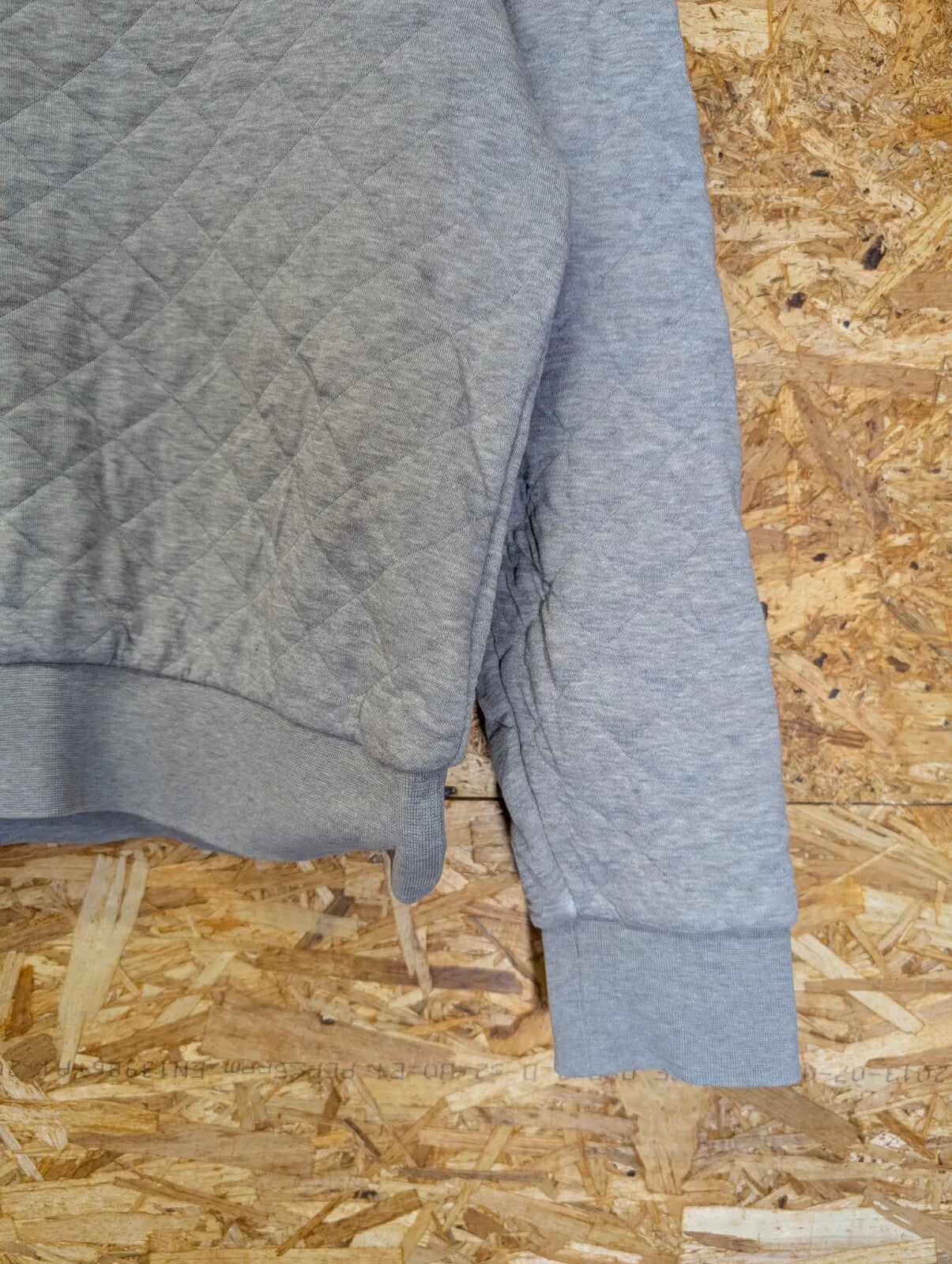 Patagonia Crewneck Sweatshirt Womens Small Grey Diamond Organic Cotton Pullover