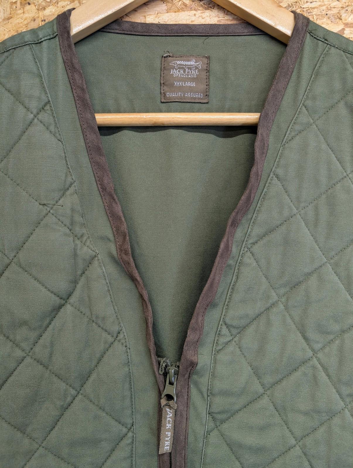 Jack Pyke Pro Sport Vest XXL Men Padded Quilted Sleeveless Khaki Green Hunting