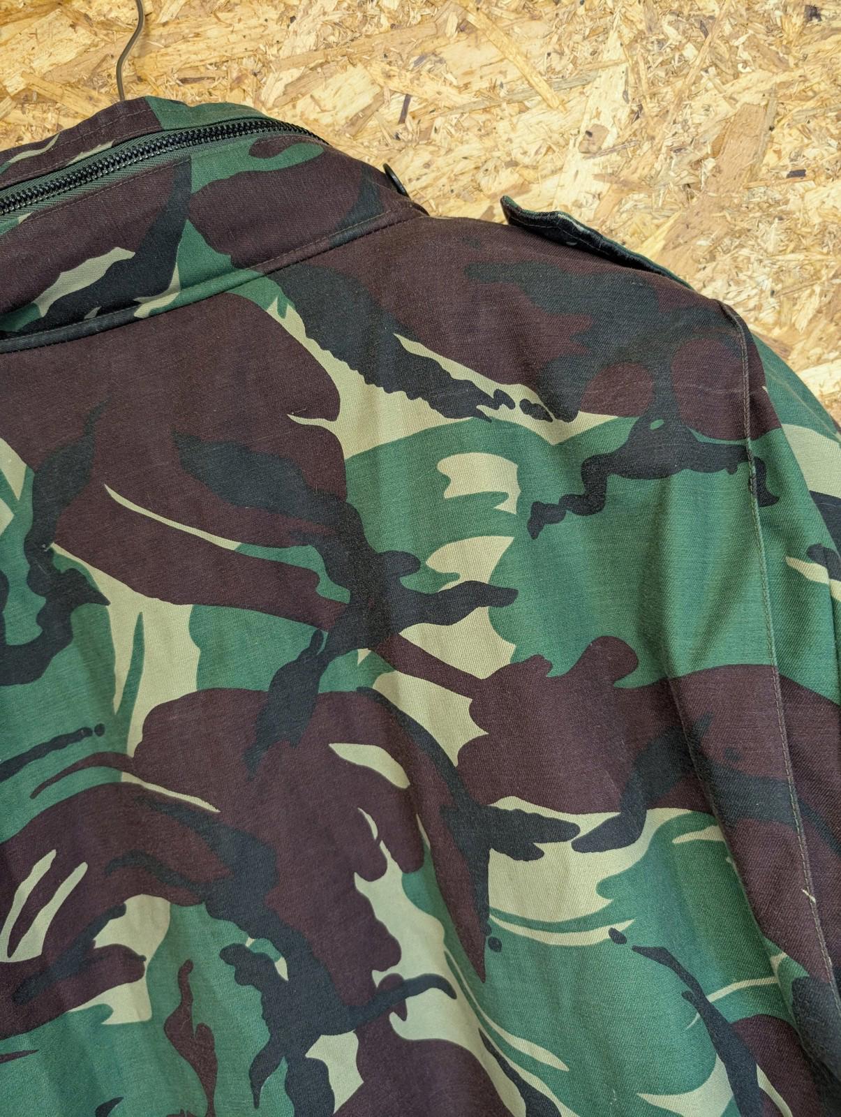 Military M65 Jacket Cold Weather Large Camouflage Liner Army Field Coat Green Woodland Camo