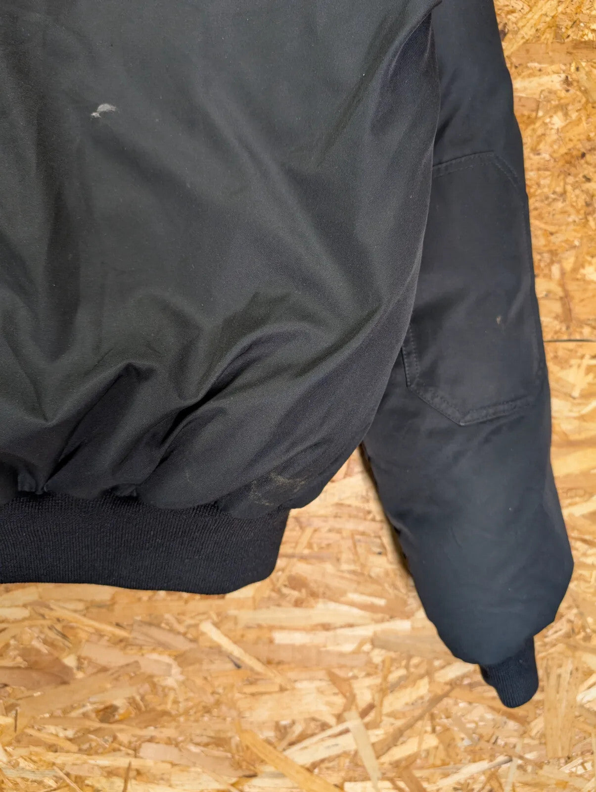 Pyrenex Mistral Padded Jacket Mens Medium Black Down Puffer Insulated Hooded