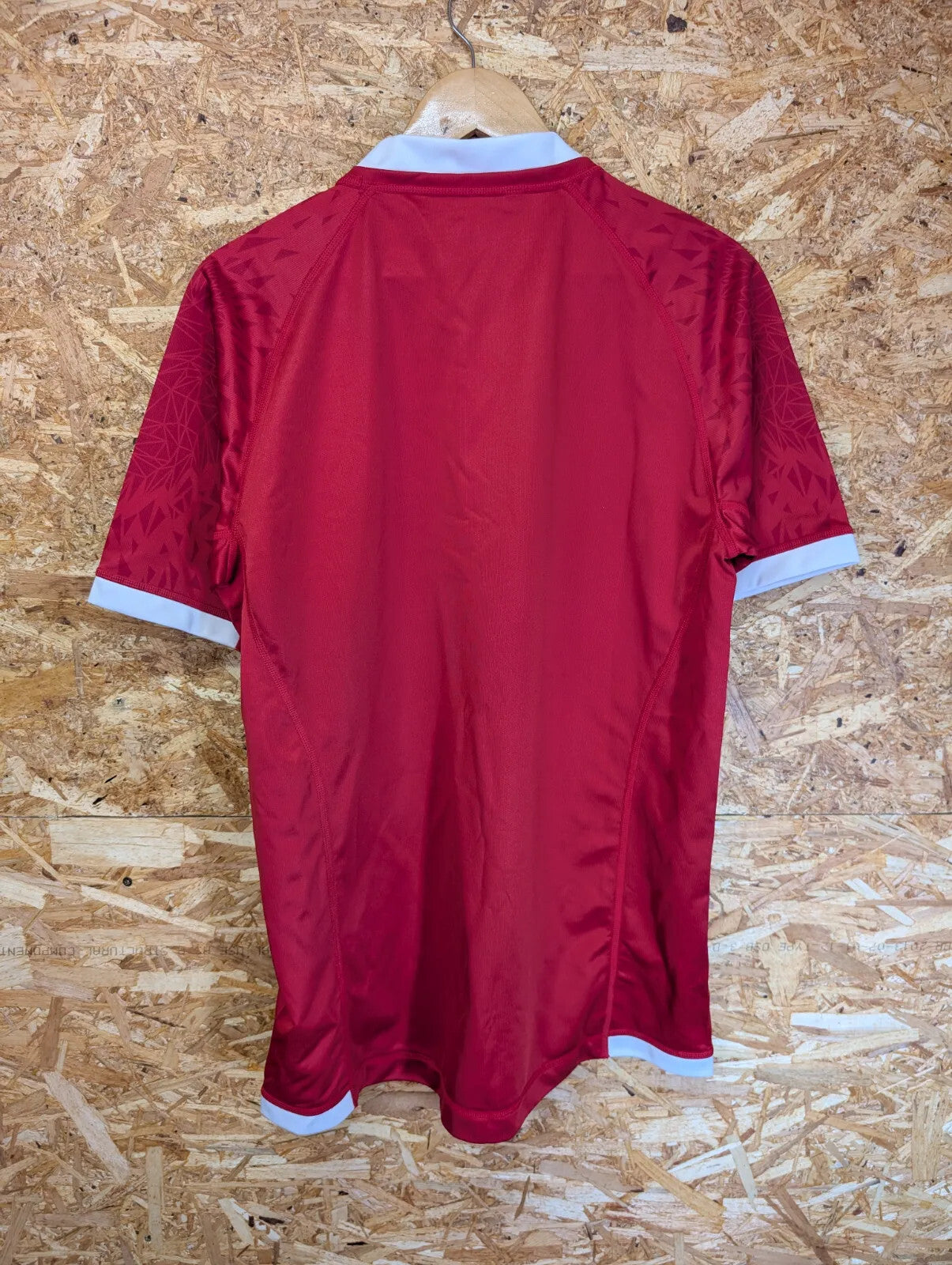 British Lions 2021 Tour Rugby Top Mens Large Red Vapodri Short Sleeve Canterbury