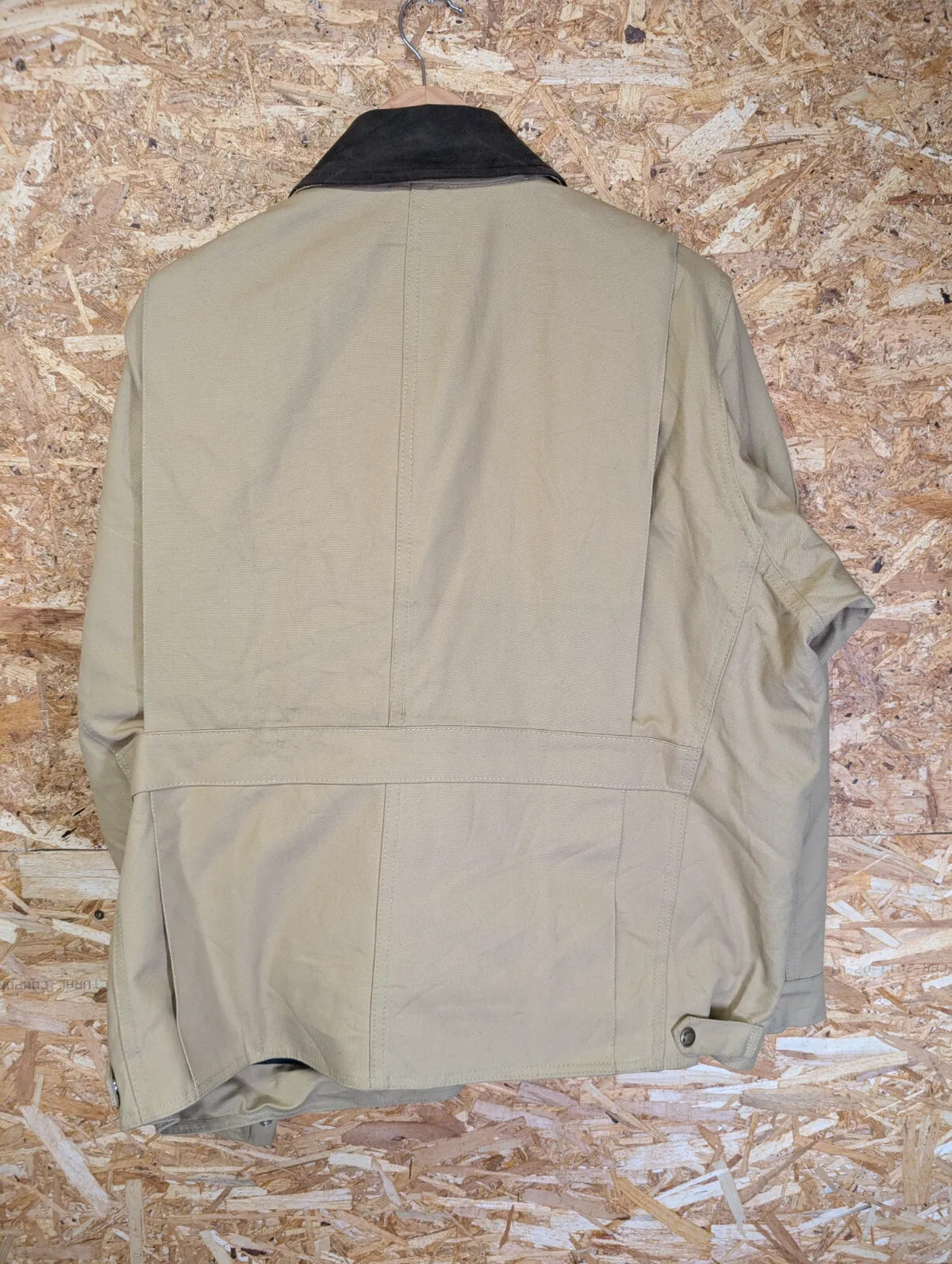 Filson Klondike 721 Jacket Mens Large Tan Canvas Dry Cloth USA Made Wool Lined