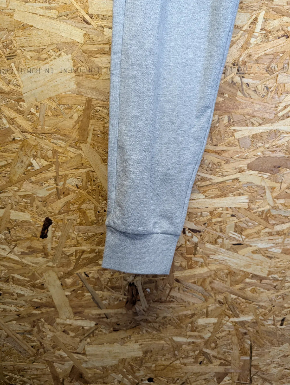 Diesel Joggers Men W32 Medium Grey Marl Cotton Logo Drawstring Cuffed Sweatpants