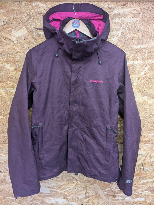 Patagonia Snowbelle H2no Jacket Medium W Waterproof Anorak Raincoat Lightweight