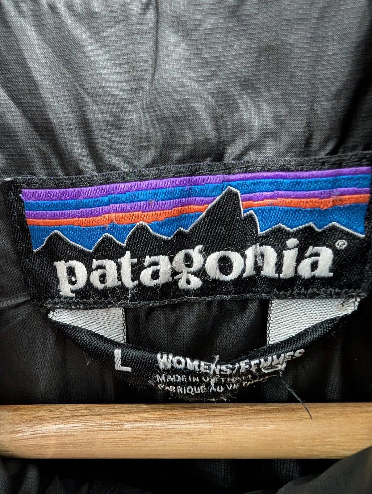 Patagonia Nano Puff Jacket Large Women Quilt Black Insulated Winter Coat Puffer