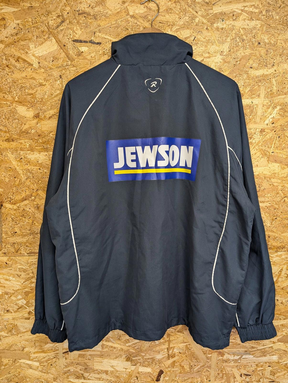 Rugbytech Gloucester Rugby Jacket XL Men Navy Blue Zip Jewson Lightweight