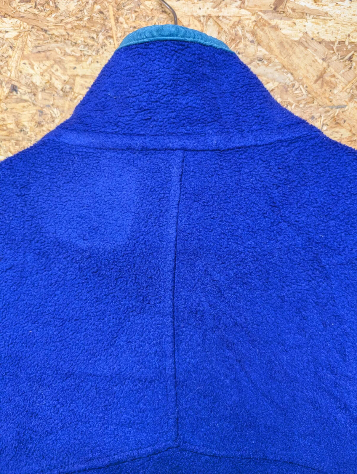 Vintage Patagonia Fleece Jacket Mens Large Blue USA Made 90s Full Zip Cardigan