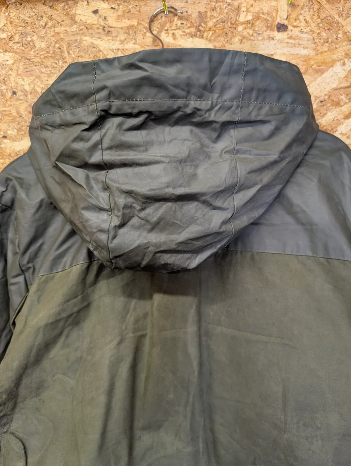 Filson Soy Wax Hooded Cruiser Jacket Mens Medium Green Khaki Green Waterproof
