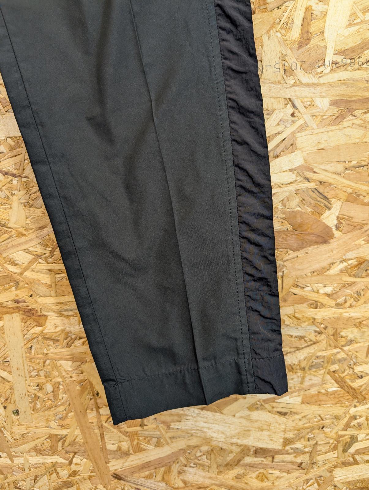 All Saints Trousers Size 10 W30 L27 Black Smart Formal Italian Cloth Side Stripe