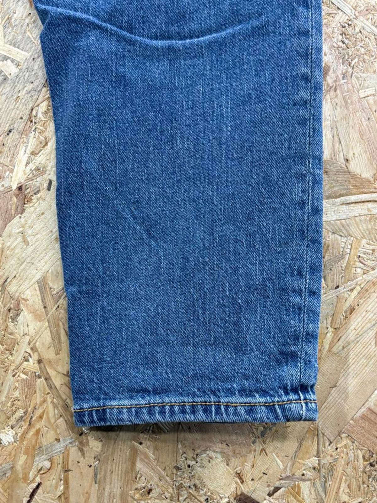 Guess Tapered High Mom Blue Jeans Size 10 W30 L30 Women Stonewash Boyfriend Fit