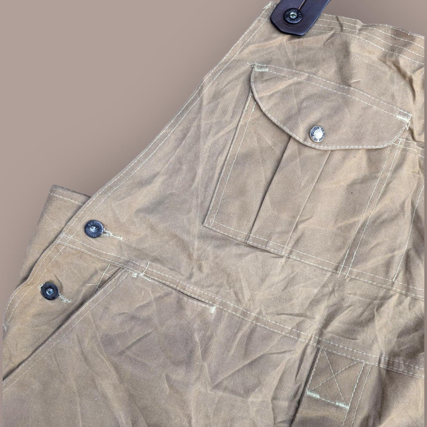 Filson Dungaree W42 Style 27 Double Tin Cloth Forestry Pantaloon Made In USA