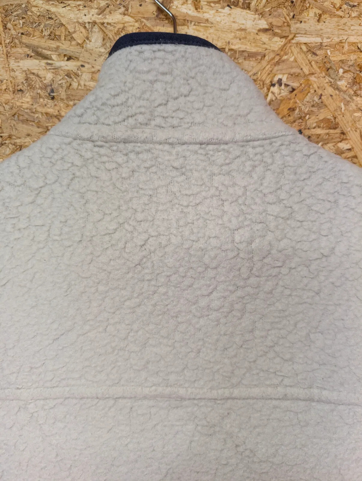 Patagonia Oatmeal Retro-X Pile Fleece Womens XS Vest Zip Cream Gilet Bodywarmer