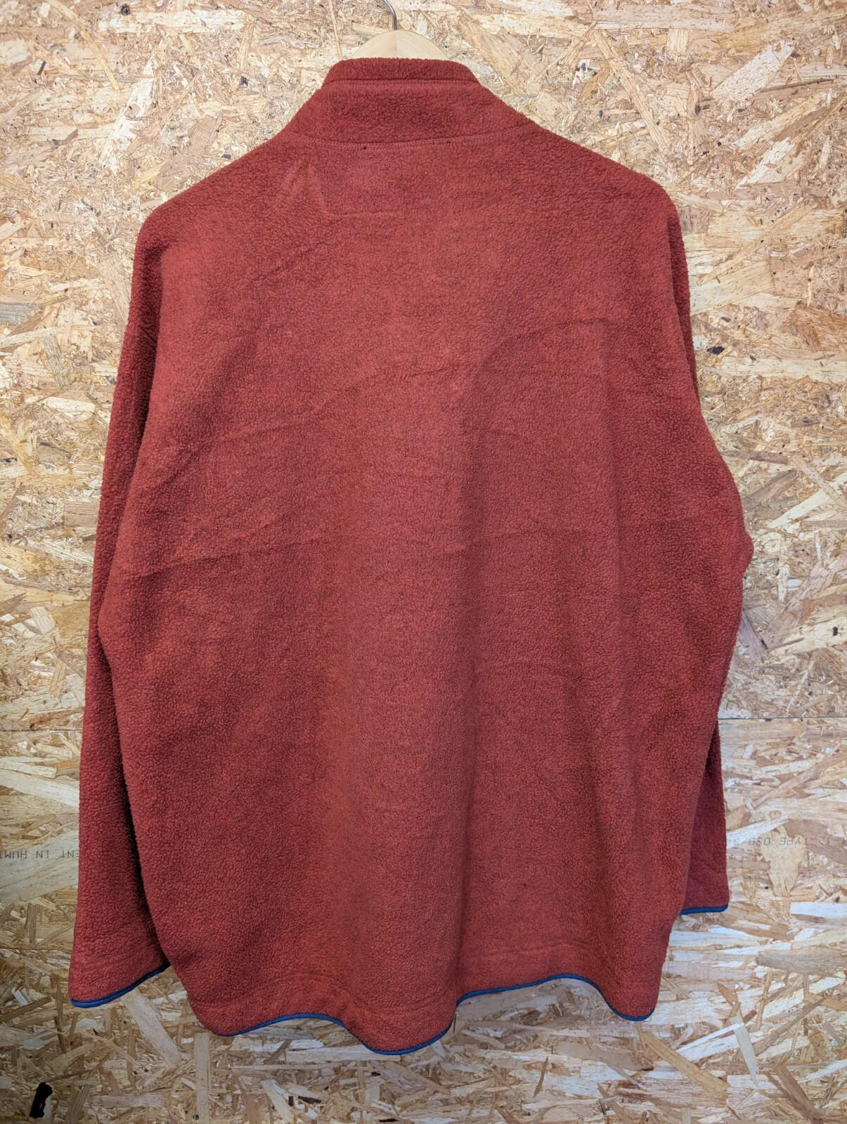 Vintage Patagonia Fleece Mens Medium Synchilla Pullover Orange Sweater USA Made