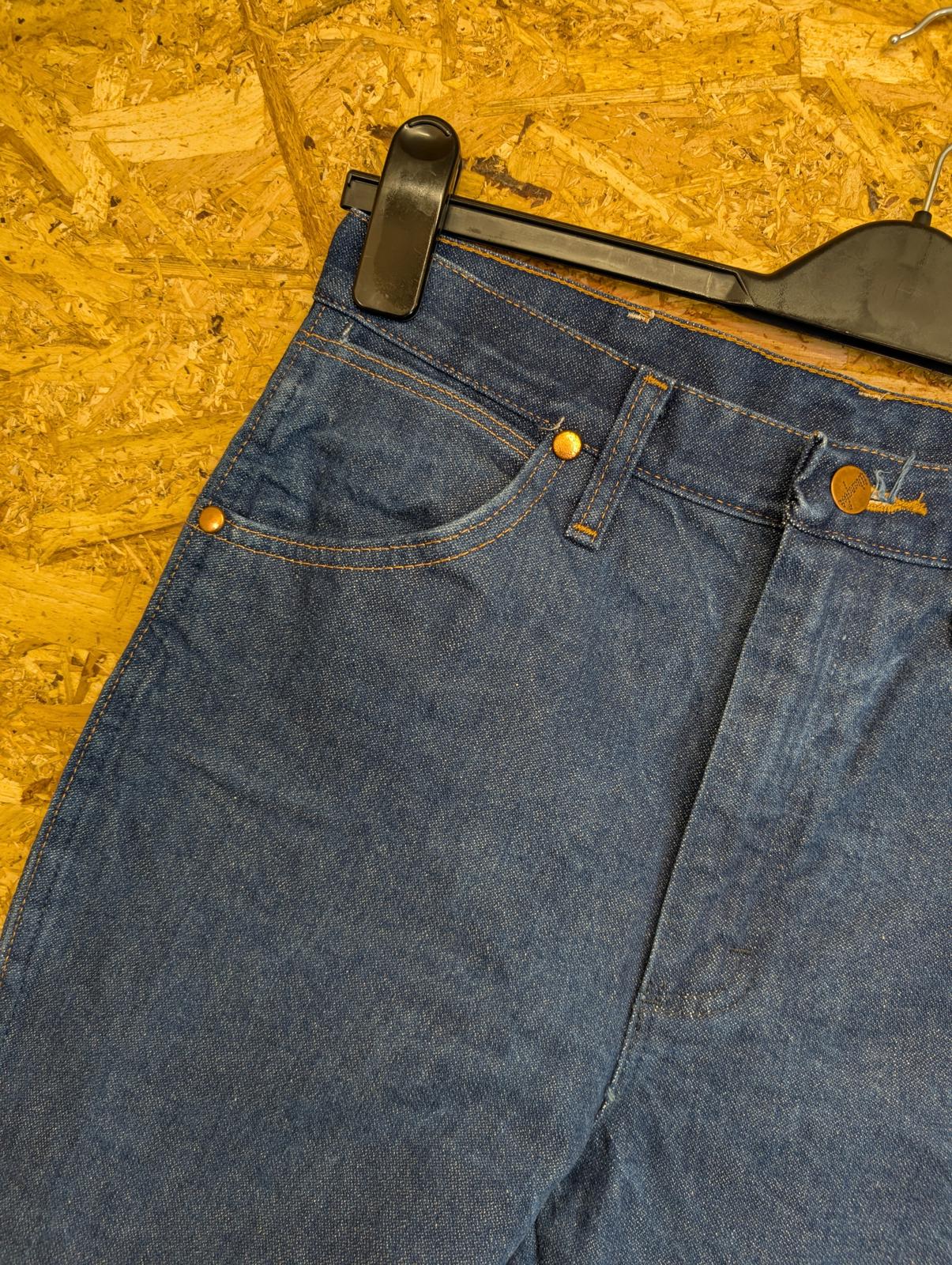 Wrangler 936DEN Jeans W32 L30 Made in Mexico Vintage 80s Mid Wash Blue Denim