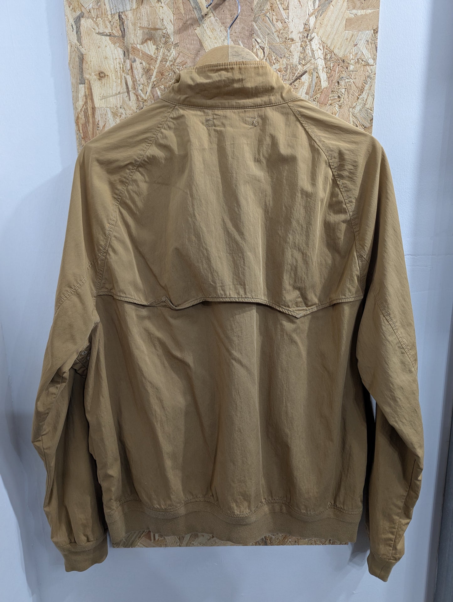 Ralph Lauren Polo Harrington Canvas Chore Jacket Workwear Beige Tan Mens XL