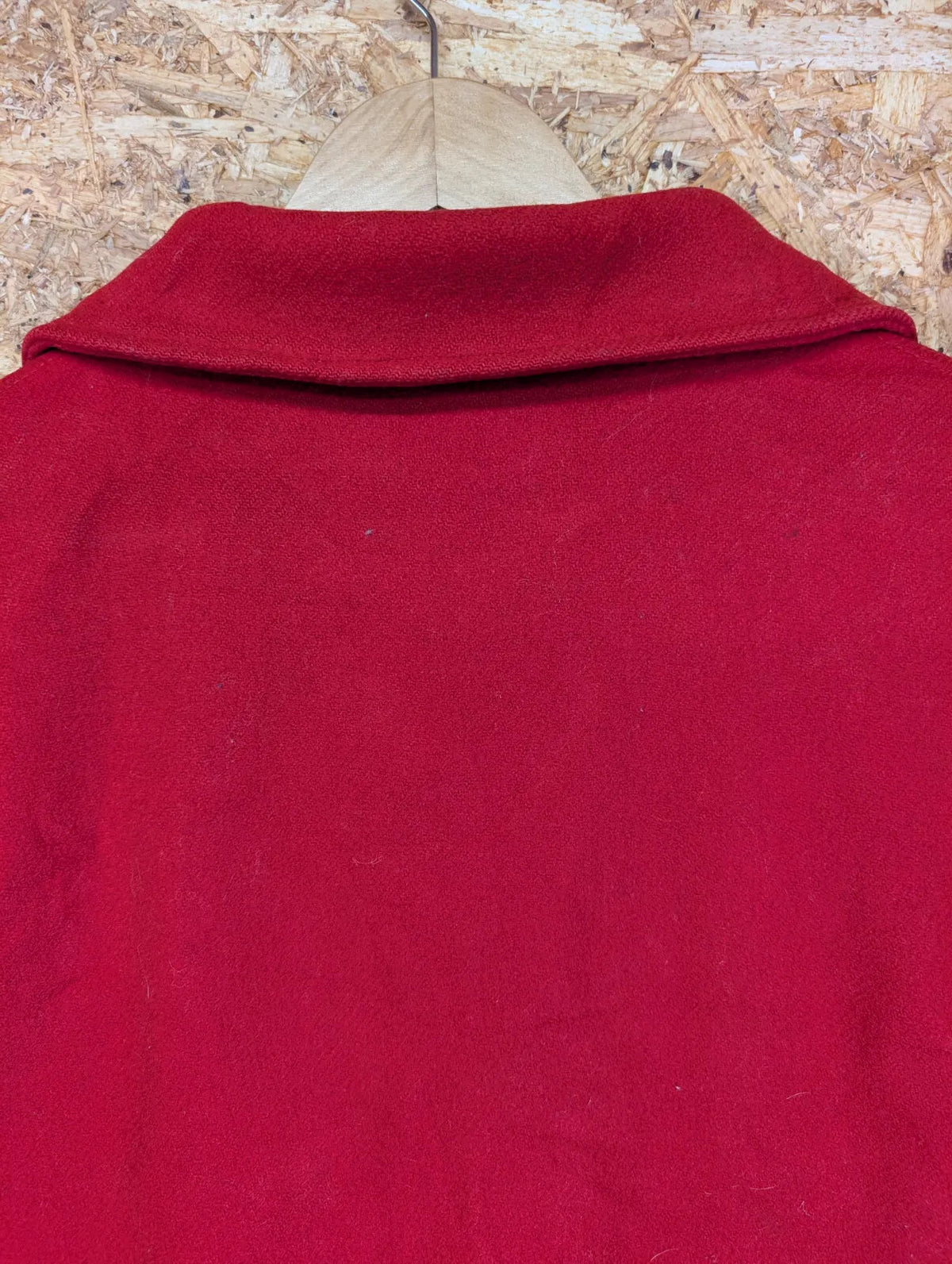 Filson Mackinaw Wool Cruiser Jacket Men Medium Red USA Union Made Vintage 60s