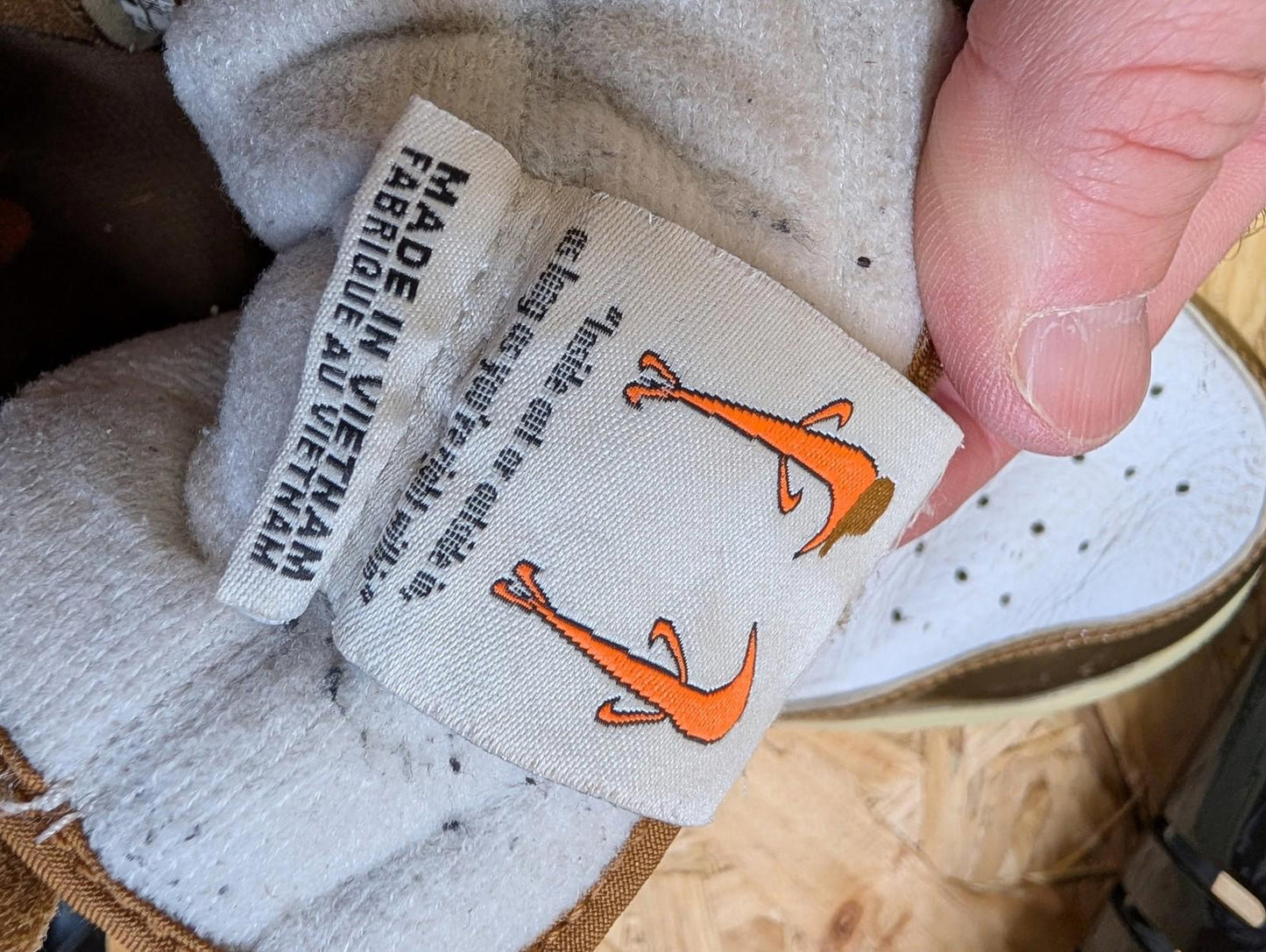 Nike Air Force 1 UK 9 Mid QS White Total Orange Ale Brown Trainers Gold White