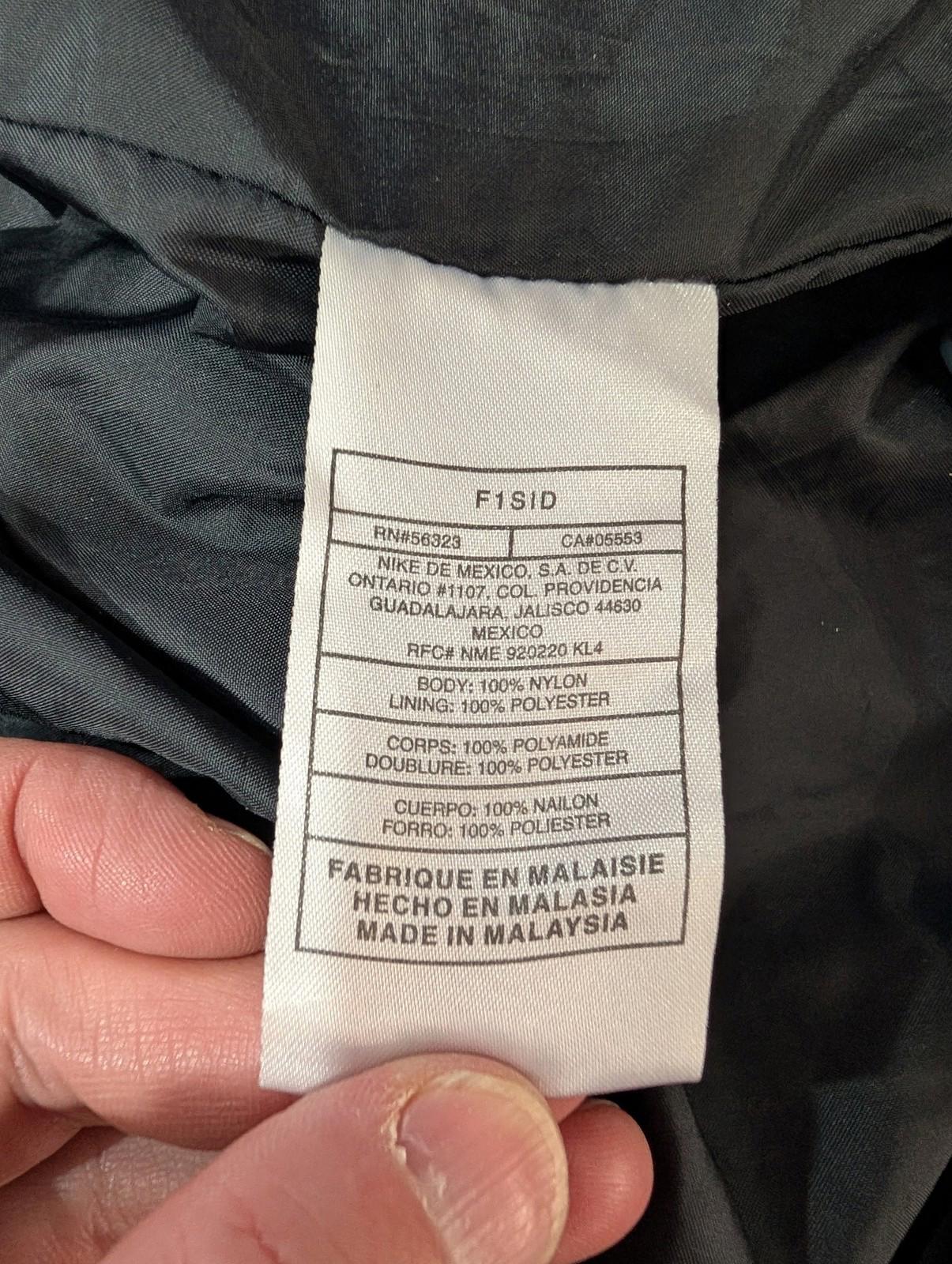 Nike ACG Jacket Men XL Hooded Waterproof Blue Waterproof Gorpcore