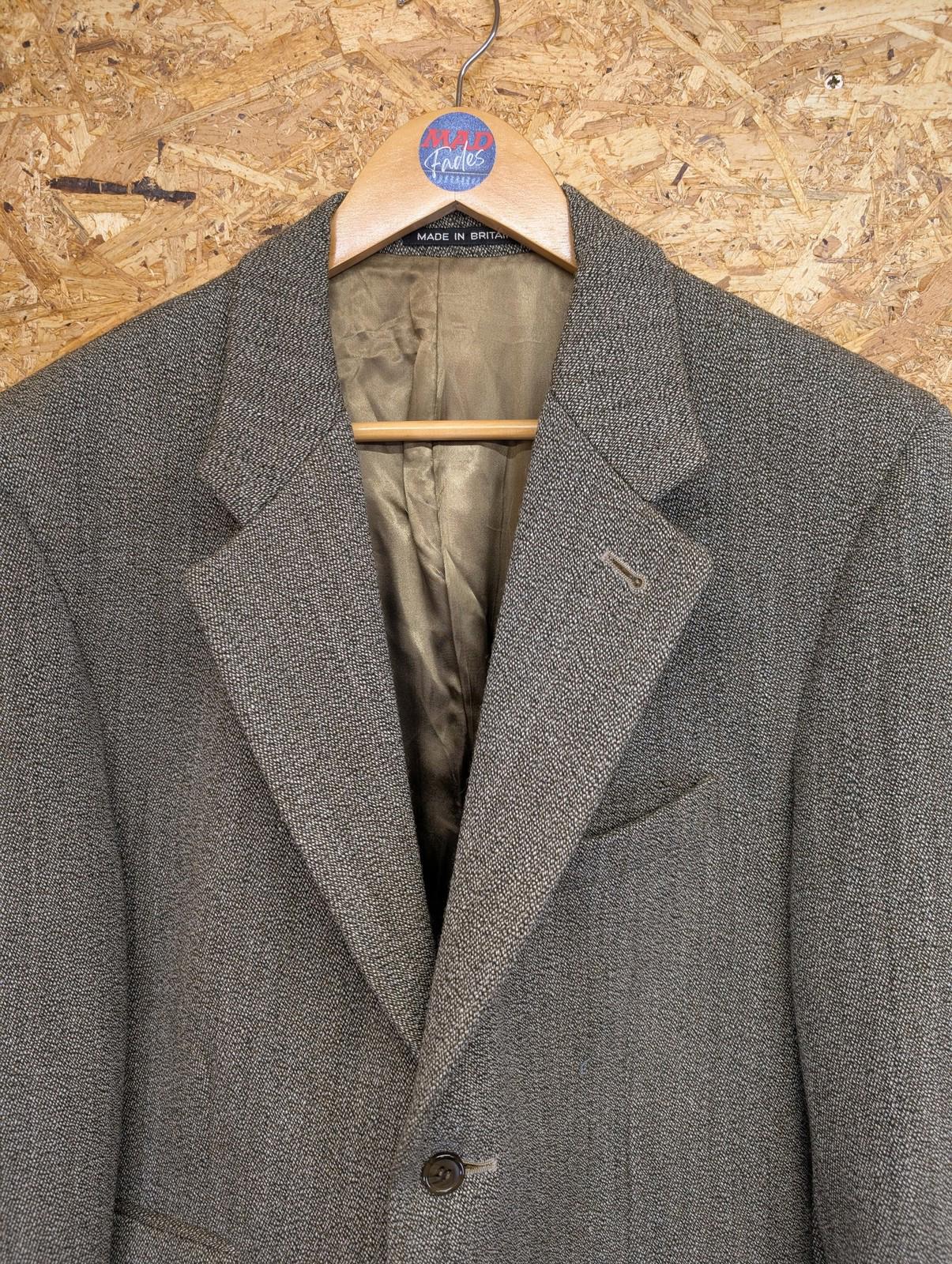 John Brocklehurst Jacket Large 42 Single Breasted Keepers Tweed Wool Norfolk