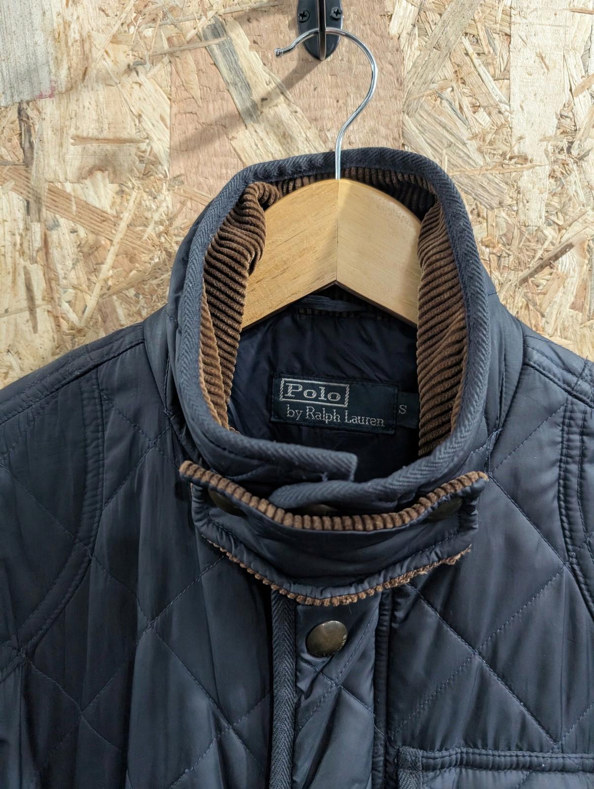 Polo Ralph Lauren Jacket Mens Size Small Quilted Puffer Classic Navy Blue