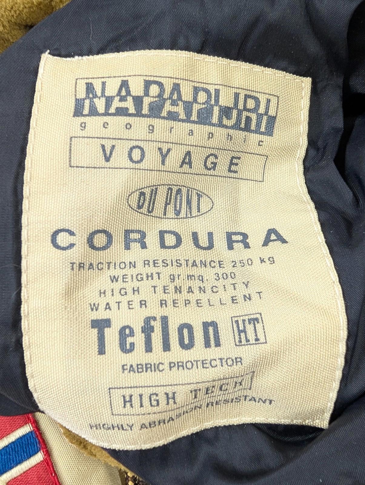 Napapijri Skiddo Smock Jacket Mens Medium Padded Anorak Beige Coat Vintage 90s