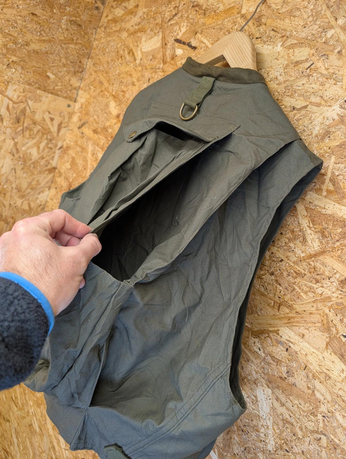 Filson Fly Fishing Vest Men XL USA Multi-Pocket Green Tactical Utility Spey