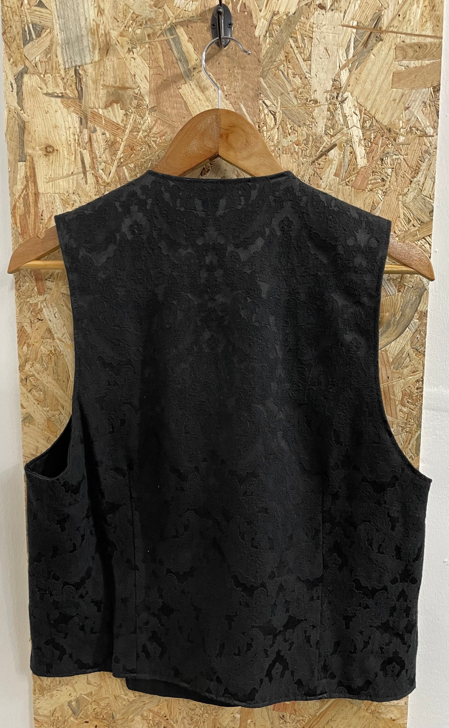 Engineered Garments Reversible Black Waistcoat Lined Vest Made In USA Small