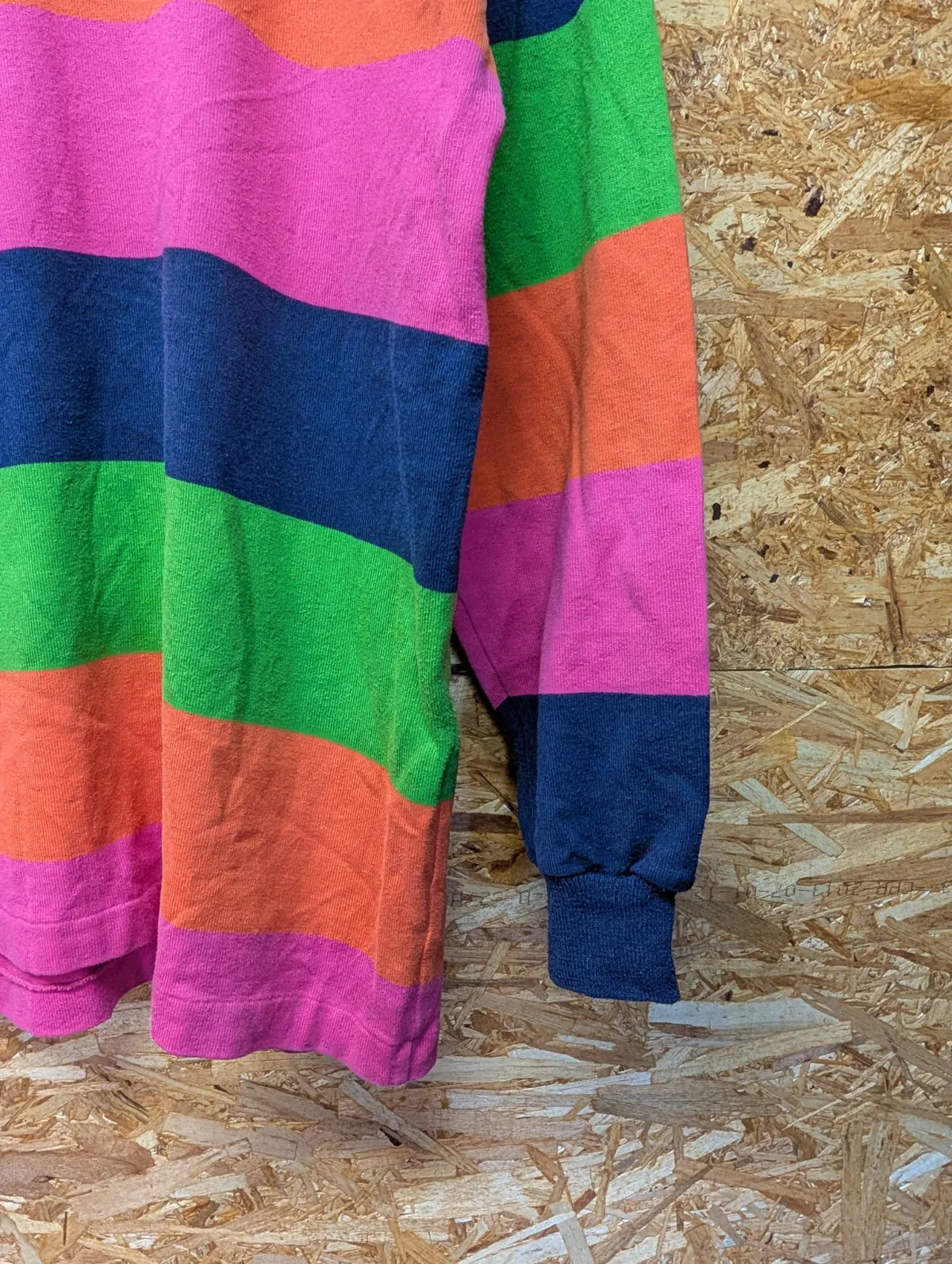 Vintage Canterbury New Zealand Rugby Shirt Mens Medium Multicolour Cotton Stripe