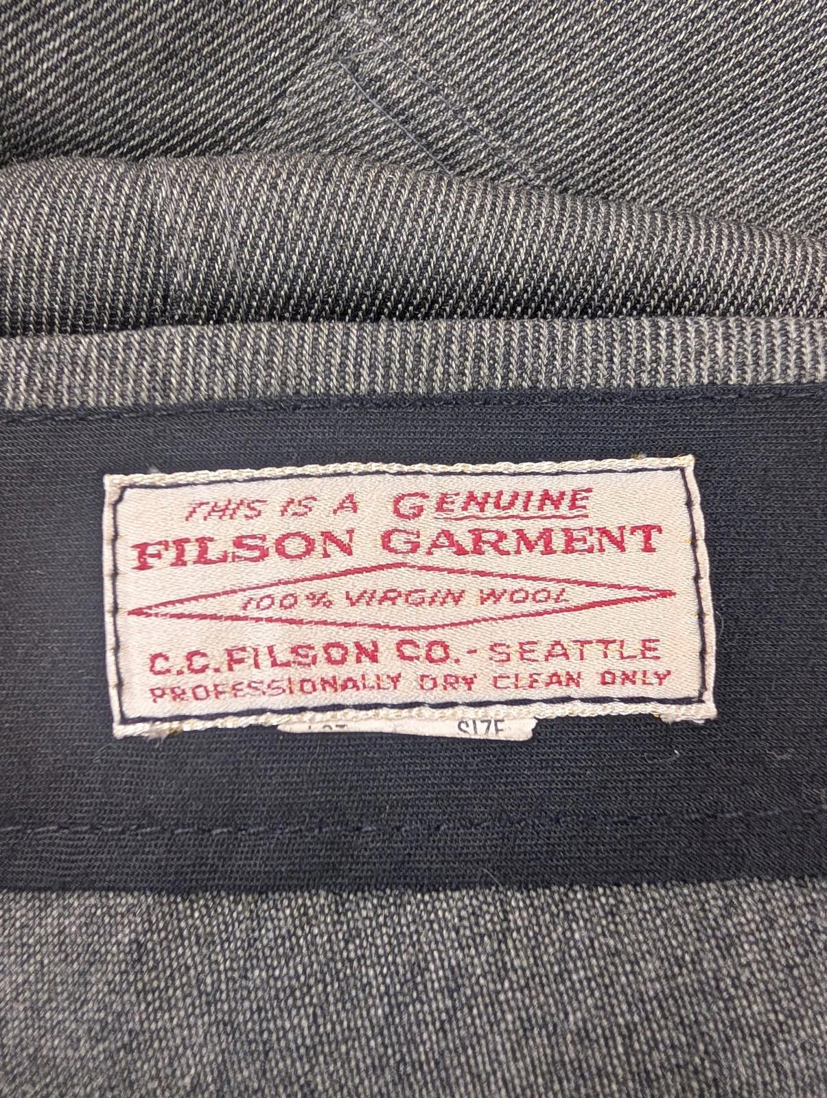 Filson Whipcord Wool Cargo Pants W36 L31 Men Wool Trousers Khaki Utility USA
