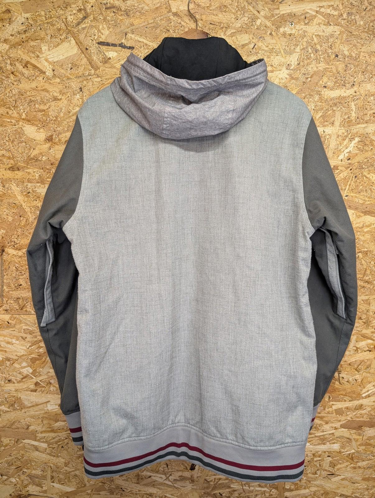 Nike Storm-FIT Snowboard Jacket Medium Men Ski Hooded Waterproof Grey Winter