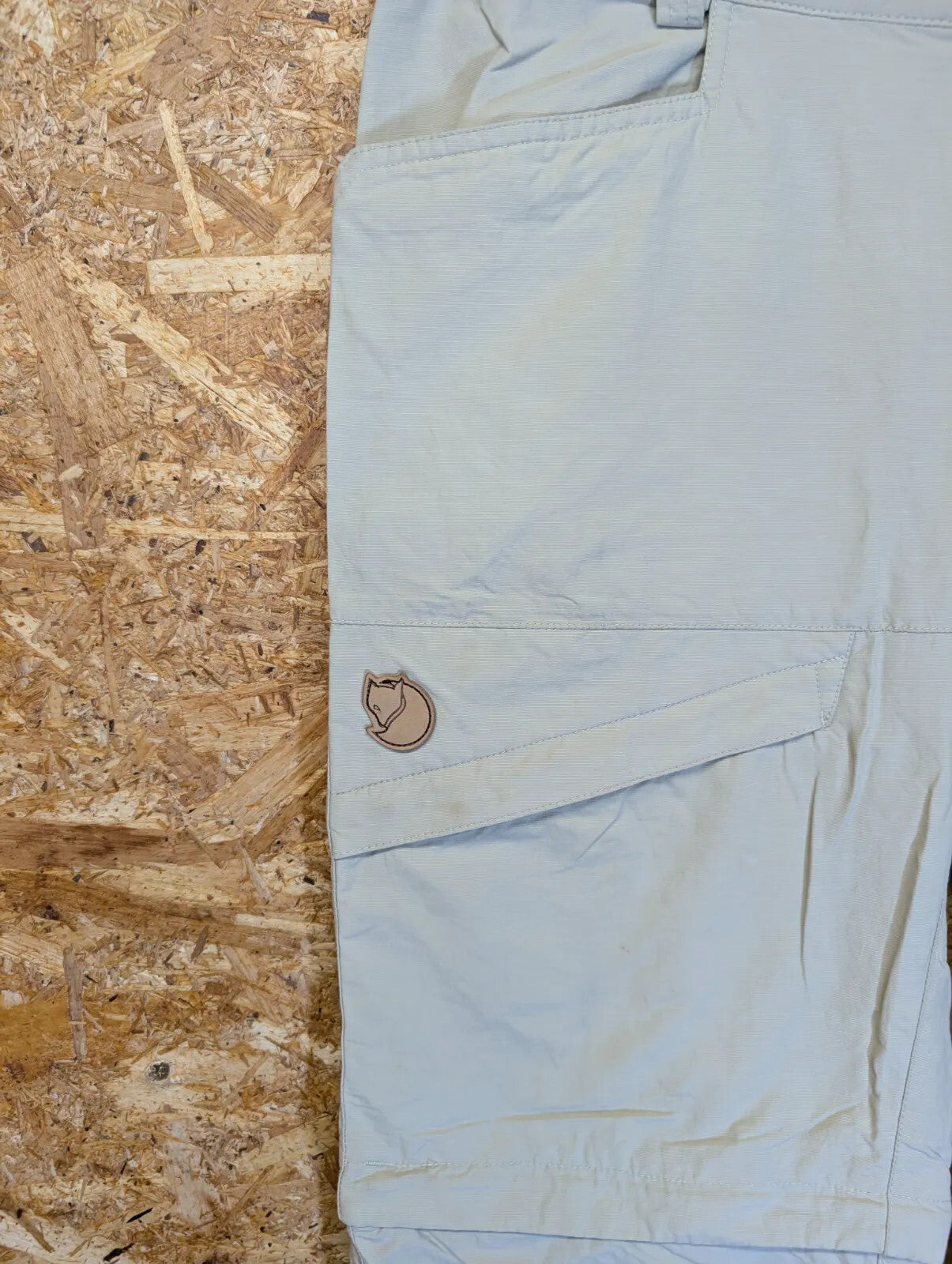 Fjallraven Daloa MT Zip Off Trousers W28 Comfort High Cargo Beige Zip Pockets