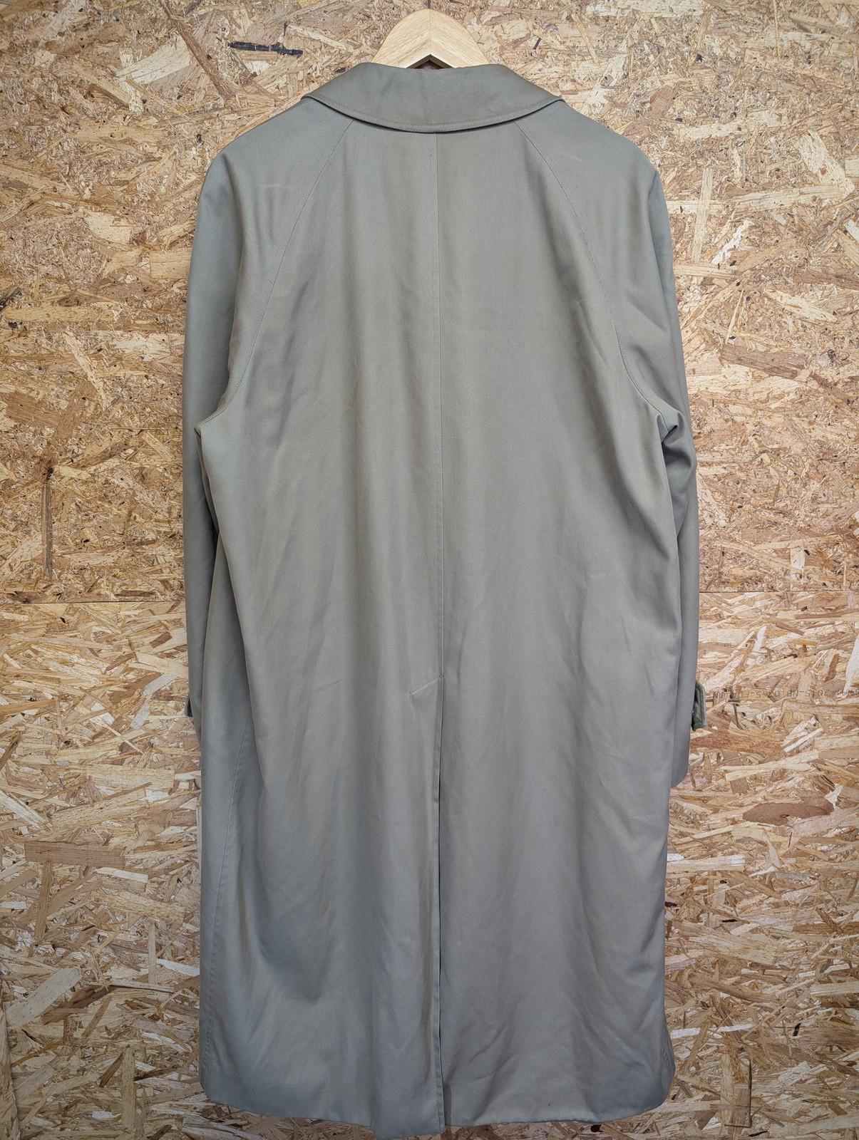 Burberrys Trench Coat XL Men Long Classic Beige Nova Check Lining England Made