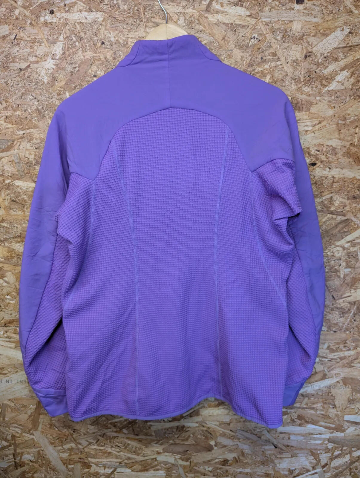 Patagonia Full Zip Jacket Womens Medium Purple Polyester Lightweight Pullover