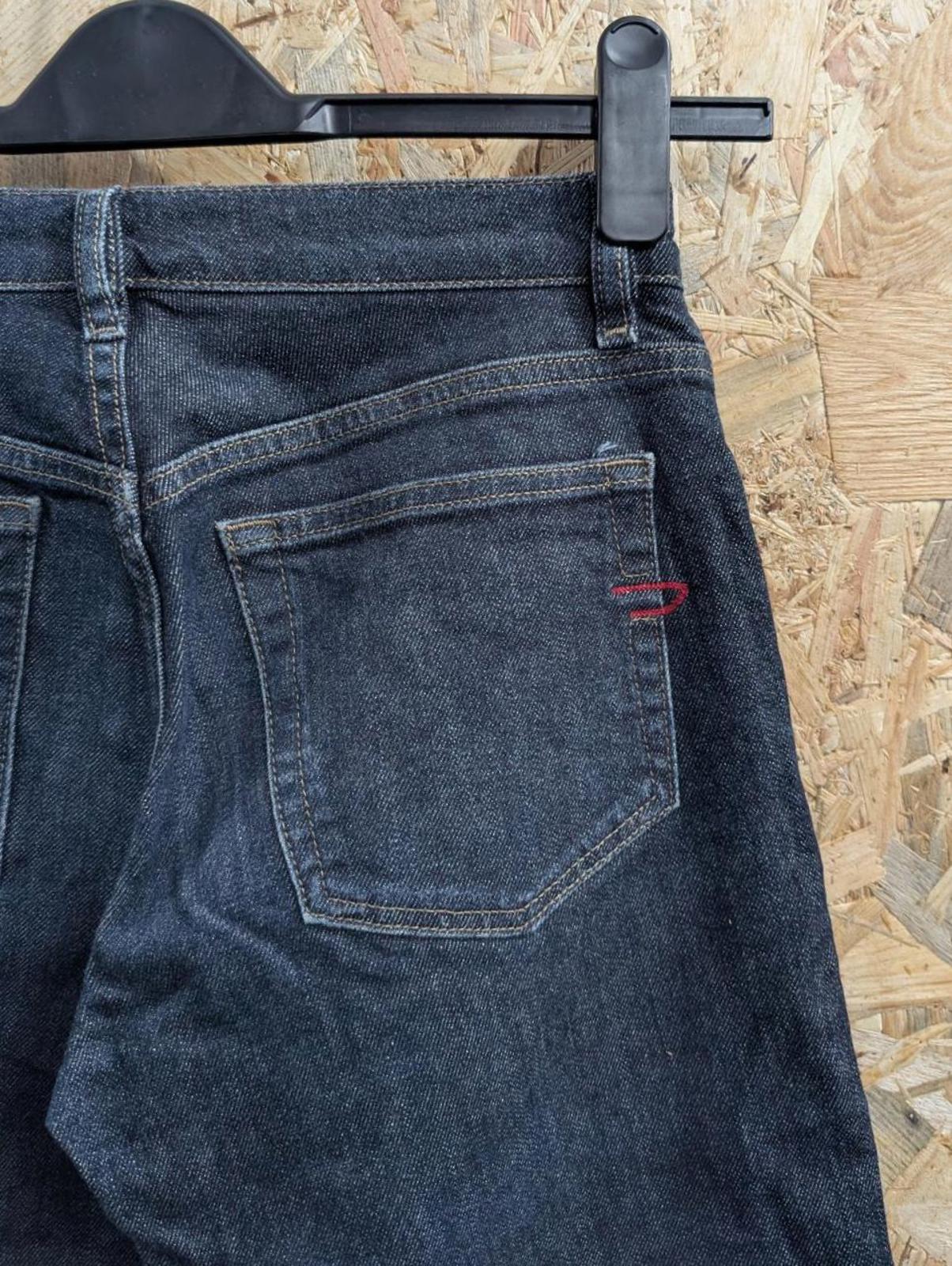 Diesel Skint Low Rise Jeans W27 L31 Men Navy Blue Dark Y2K Made in Italy