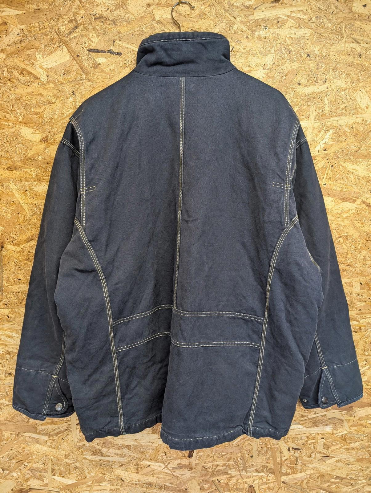 Scotch & Soda Canvas Chore Jacket L-XL Men Padded Heavyweight Navy Vintage 90s