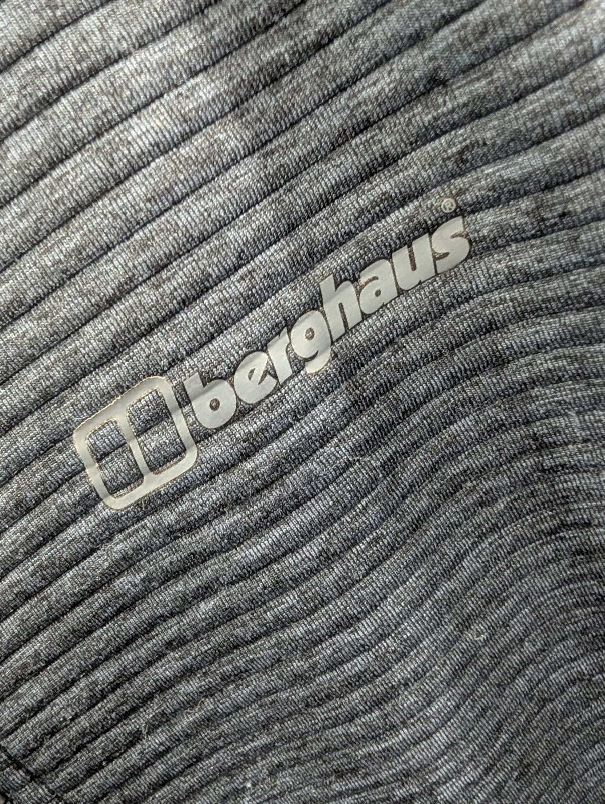 Berghaus Track Jacket UK 10 Women Activewear Mid-Length Blue Polyester Hooded