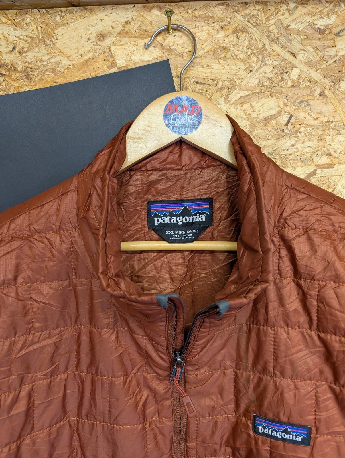 Patagonia Nano Puff Jacket XXL Men Orange Quilted Lightweight Primaloft Hiking