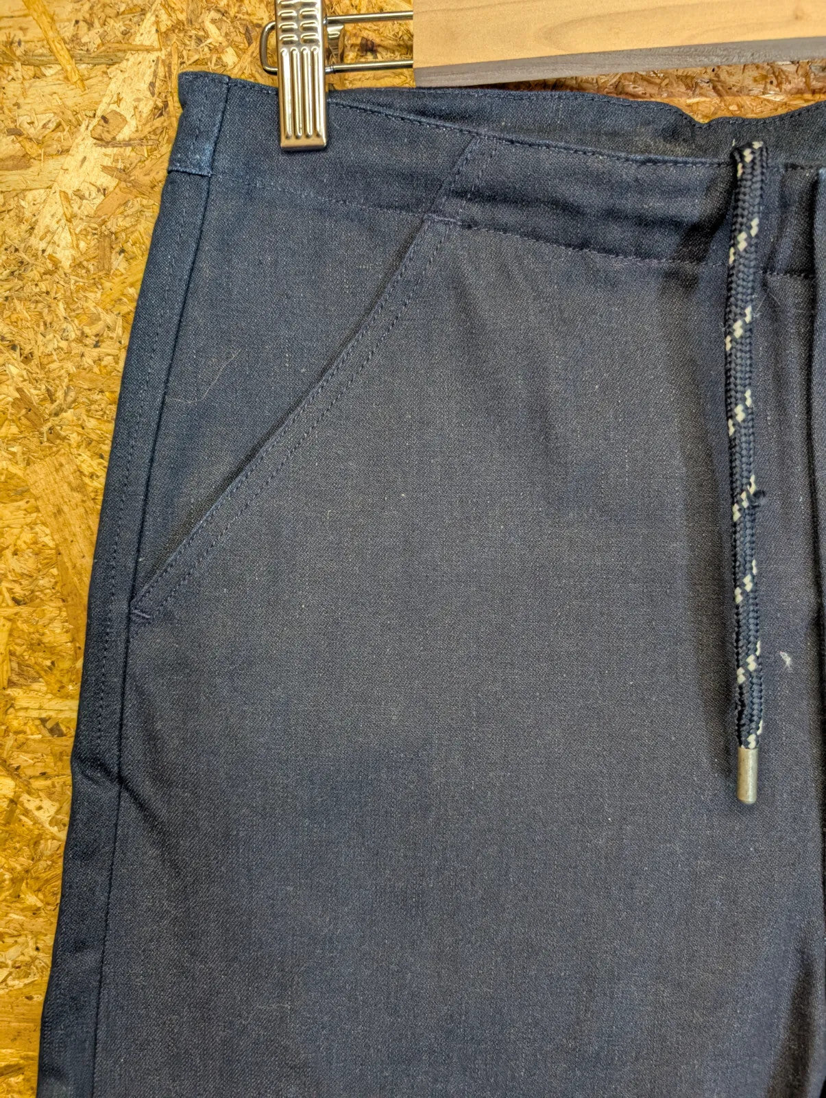 Levis Made & Crafted Tapered Jeans W30 Mens Dark Blue Selvedge Denim Drawstring