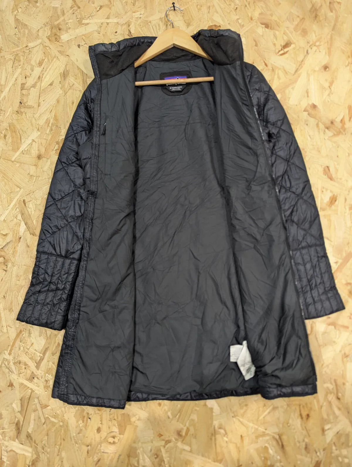 Patagonia Radalie Parka Womens Medium Black Quilted Puffer Jacket Insulated