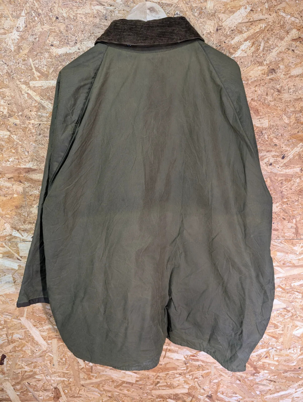 Vintage Barbour Classic Moorland Wax Jacket Men 2XL C52 Olive Green A820 + Hood